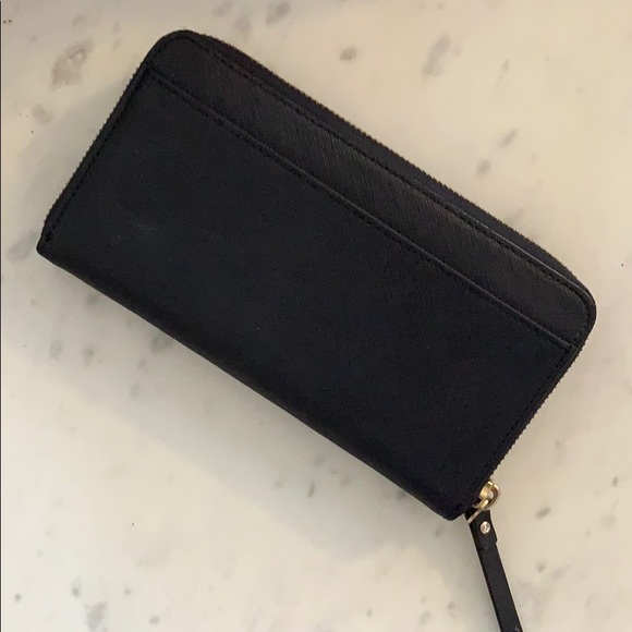 Kate Spade Dark Blue Neds Laurel Way Wallet - Picture 2 of 6
